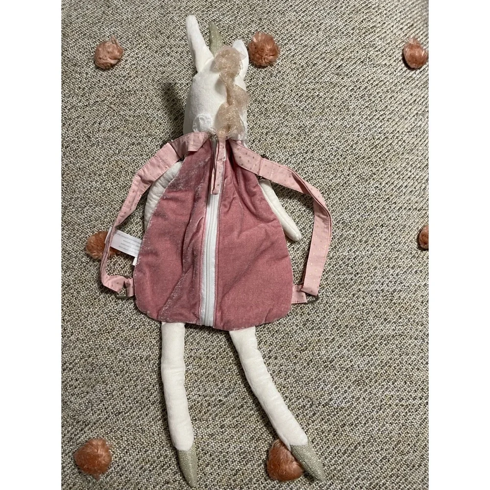 Anthropologie Mable Ballerina Backpack Pink Unicorn NWT